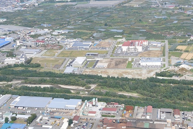 荒谷西工業団地(空撮)