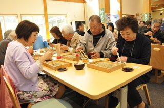 風味の良い新そばの味を堪能