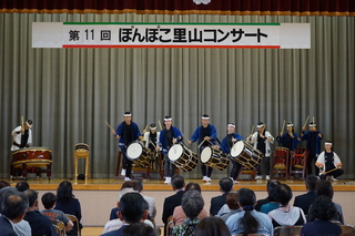 心に届く和太鼓の演奏