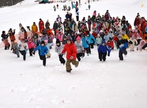 雪中宝探し