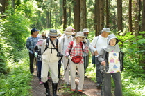 水晶山ハシドイ観察会１