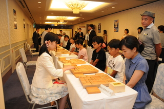 プロ棋士による指導対局