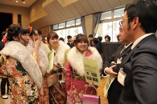 恩師との会話も弾みます