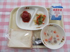 ２月12日天童二中お好み献立