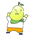 びっくりしている天童市納税納入推進員らふぼーの画像