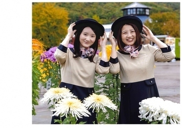 令和7年度「菊花展の部」最優秀作品写真です。